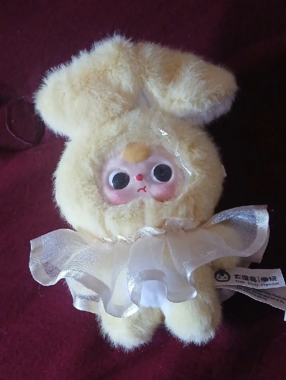 Baby Three Bunny Keychain